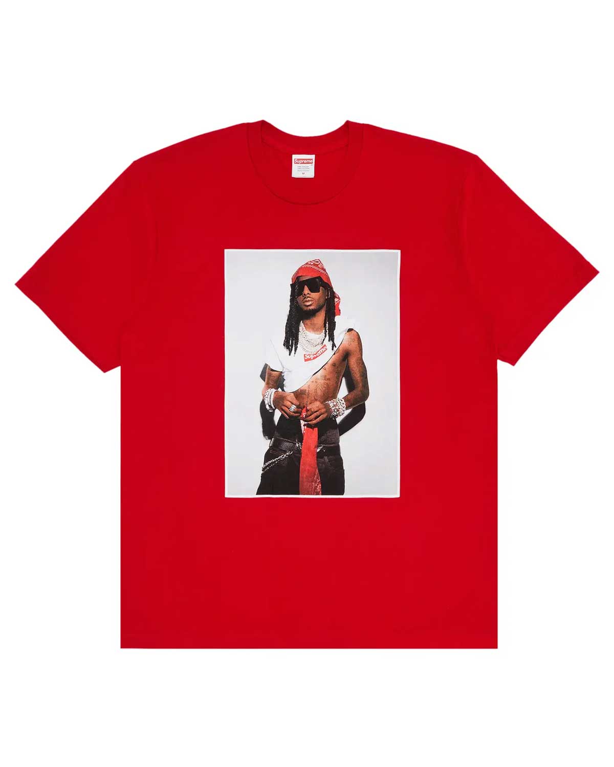 Supreme Playboi Carti Photo Tee Red