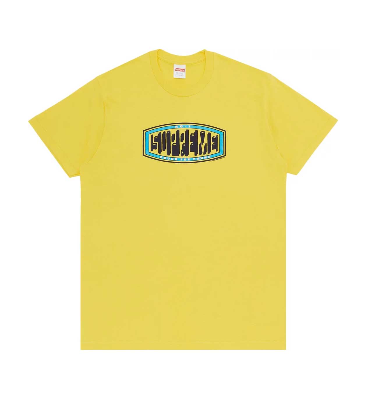 Supreme Pound Tee Yellow