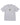 Supreme Prayer Card Box Logo Tee grey, heather grey cotton tee with a small vertical prayer-card print at the chest, front view