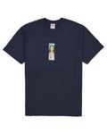 Supreme Prayer Card Box Logo Tee Navy