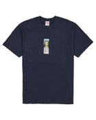 Supreme Prayer Card Box Logo Tee Navy