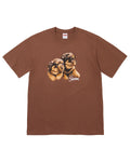 Supreme Puppies Tee Brown