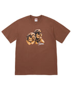 Supreme Puppies Tee Brown