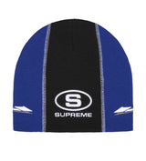 Supreme Racing Panel Beanie Navy/Black
