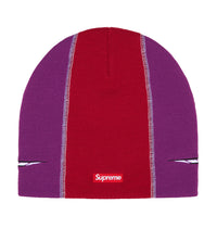 Supreme Racing Panel Beanie Purple/Red