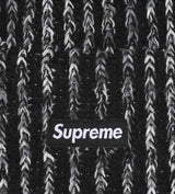 Supreme Rainbow Space Dye Loose Gauge Beanie Black