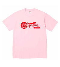 Supreme Records Tee Pink