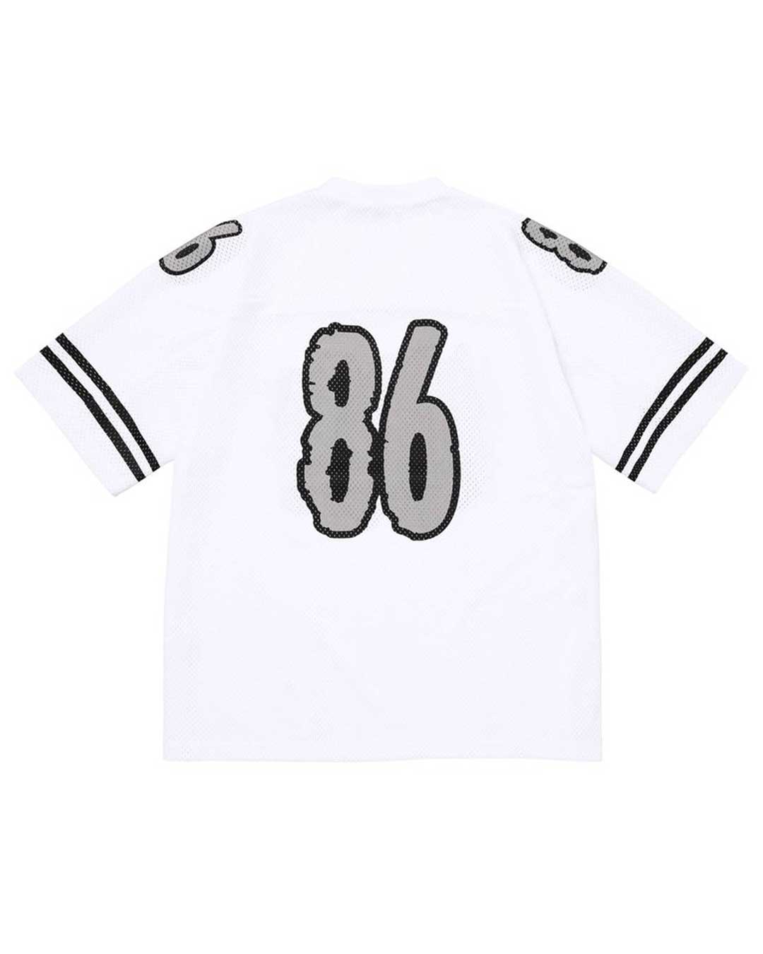 Supreme Reflective Football Jersey White – Restock AR
