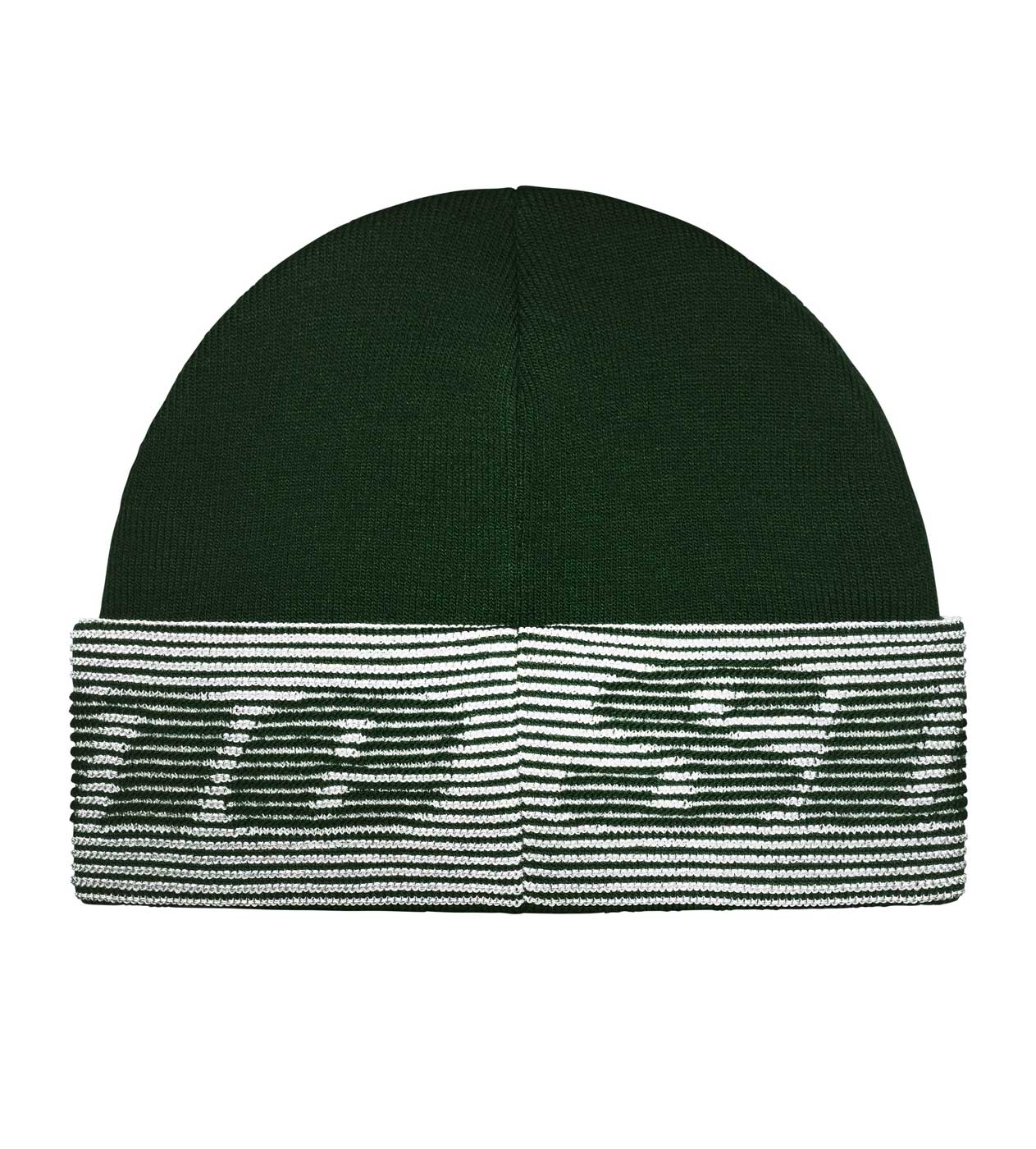 Supreme Reflective Jacquard Cuff Beanie Green