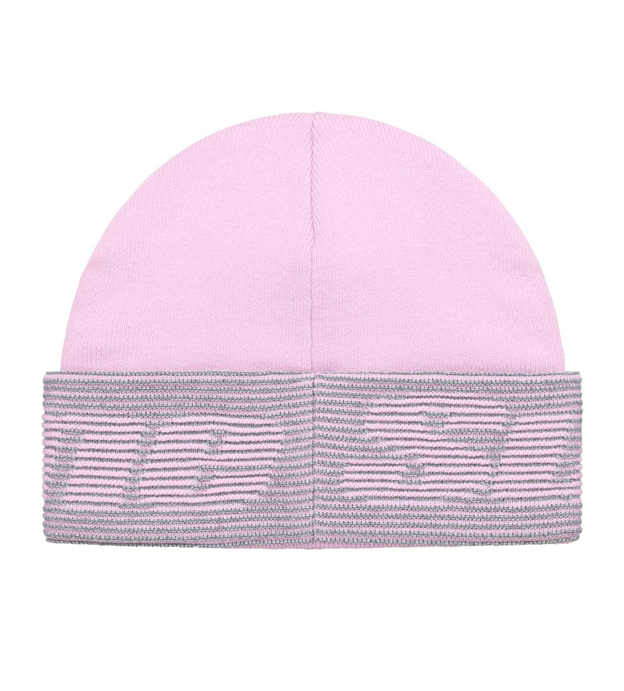 Supreme Reflective Jacquard Cuff Beanie PInk