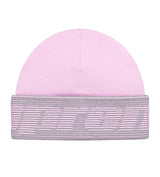 Supreme Reflective Jacquard Cuff Beanie PInk