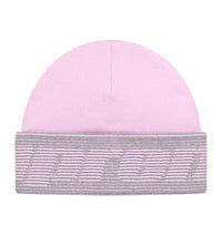 Supreme Reflective Jacquard Cuff Beanie PInk