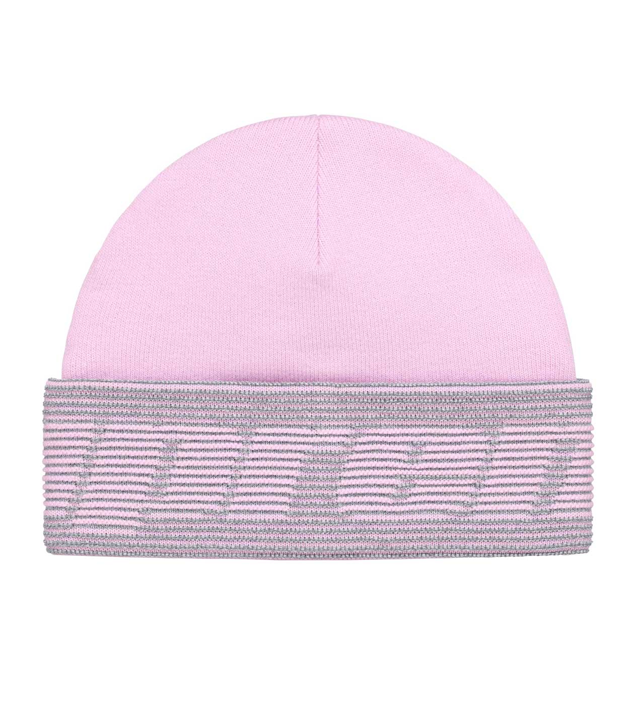 Supreme Reflective Jacquard Cuff Beanie PInk