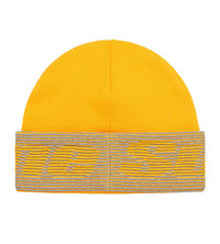 Supreme Reflective Jacquard Cuff Beanie Yellow