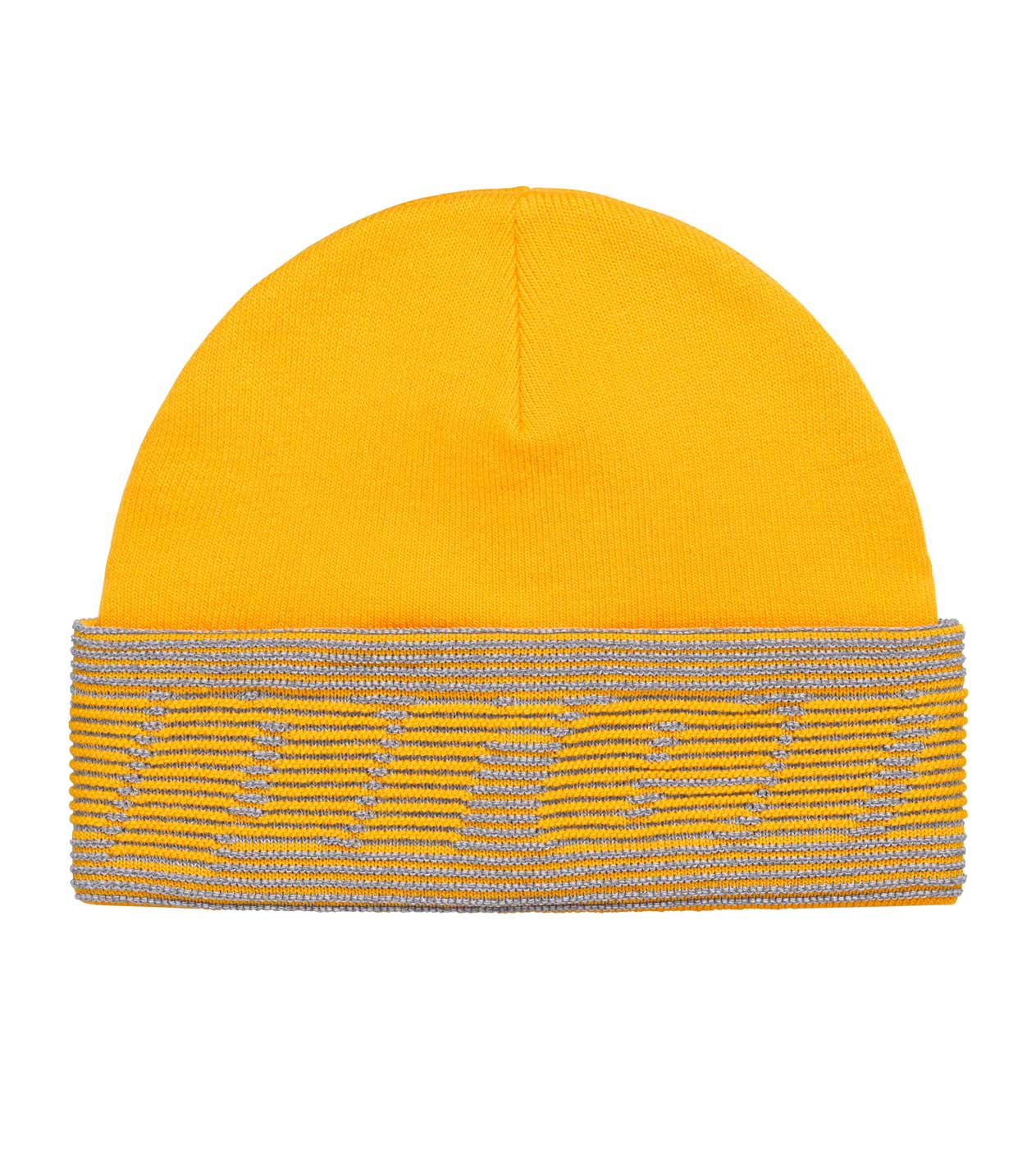 Supreme Reflective Jacquard Cuff Beanie Yellow – Restock AR
