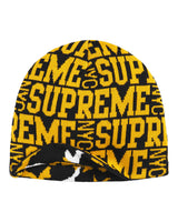 Supreme Reversible Camo Beanie Black/Yellow
