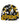 Supreme Reversible Camo Beanie Black/Yellow
