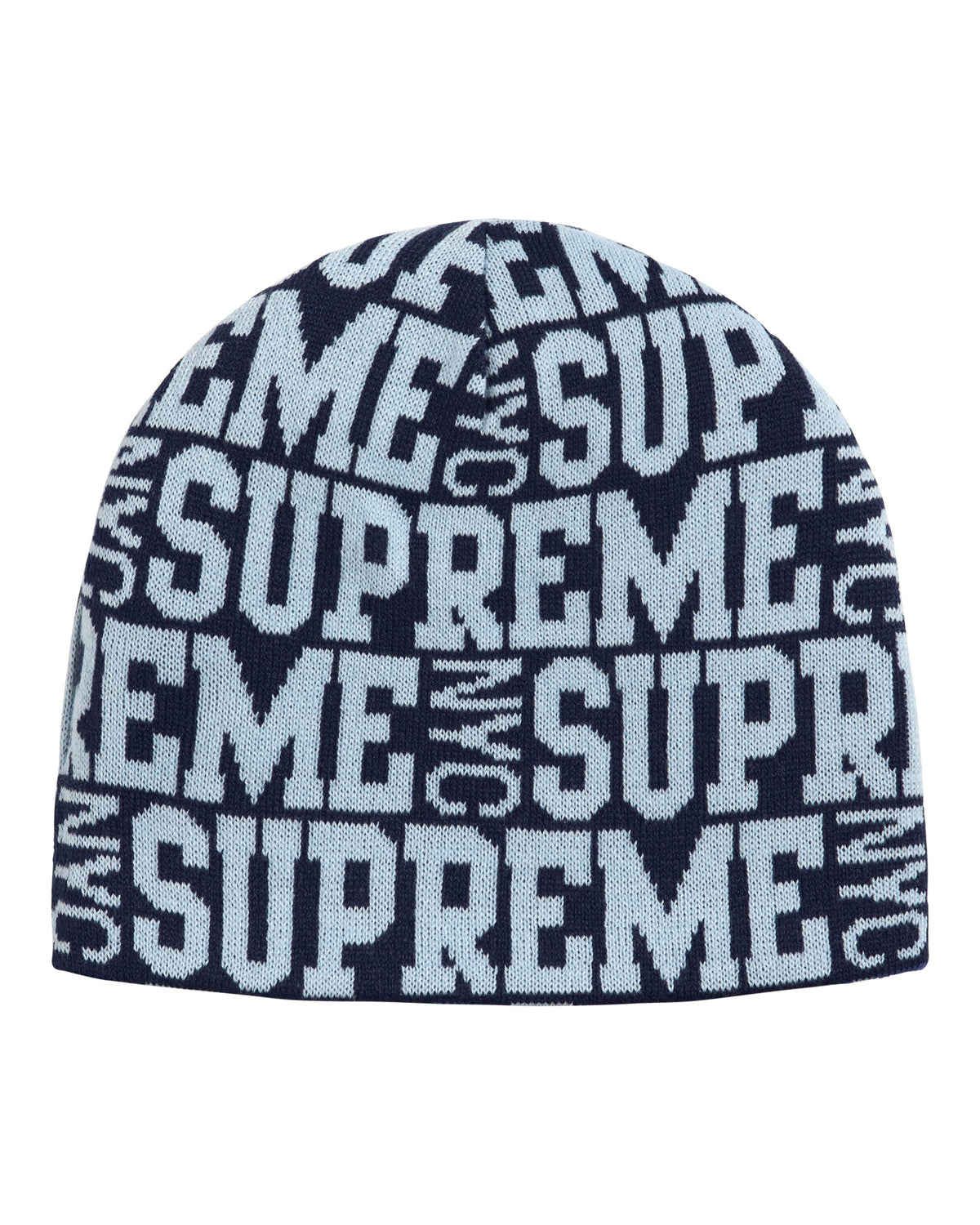 Supreme Reversible Camo Beanie Light Blue – Restock AR
