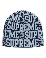 Supreme Reversible Camo Beanie Light Blue