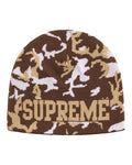 Supreme Reversible Camo Beanie Tan