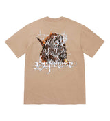 Supreme Satan Tee Khaki front view