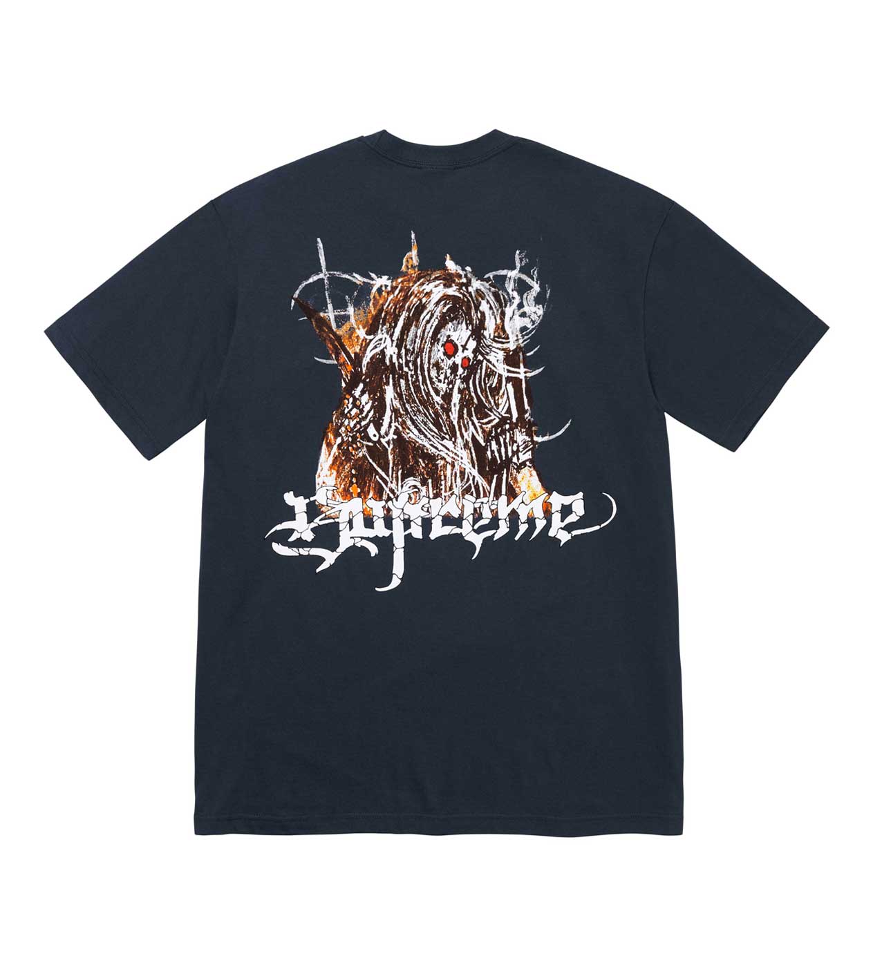 Supreme Satan Tee Navy