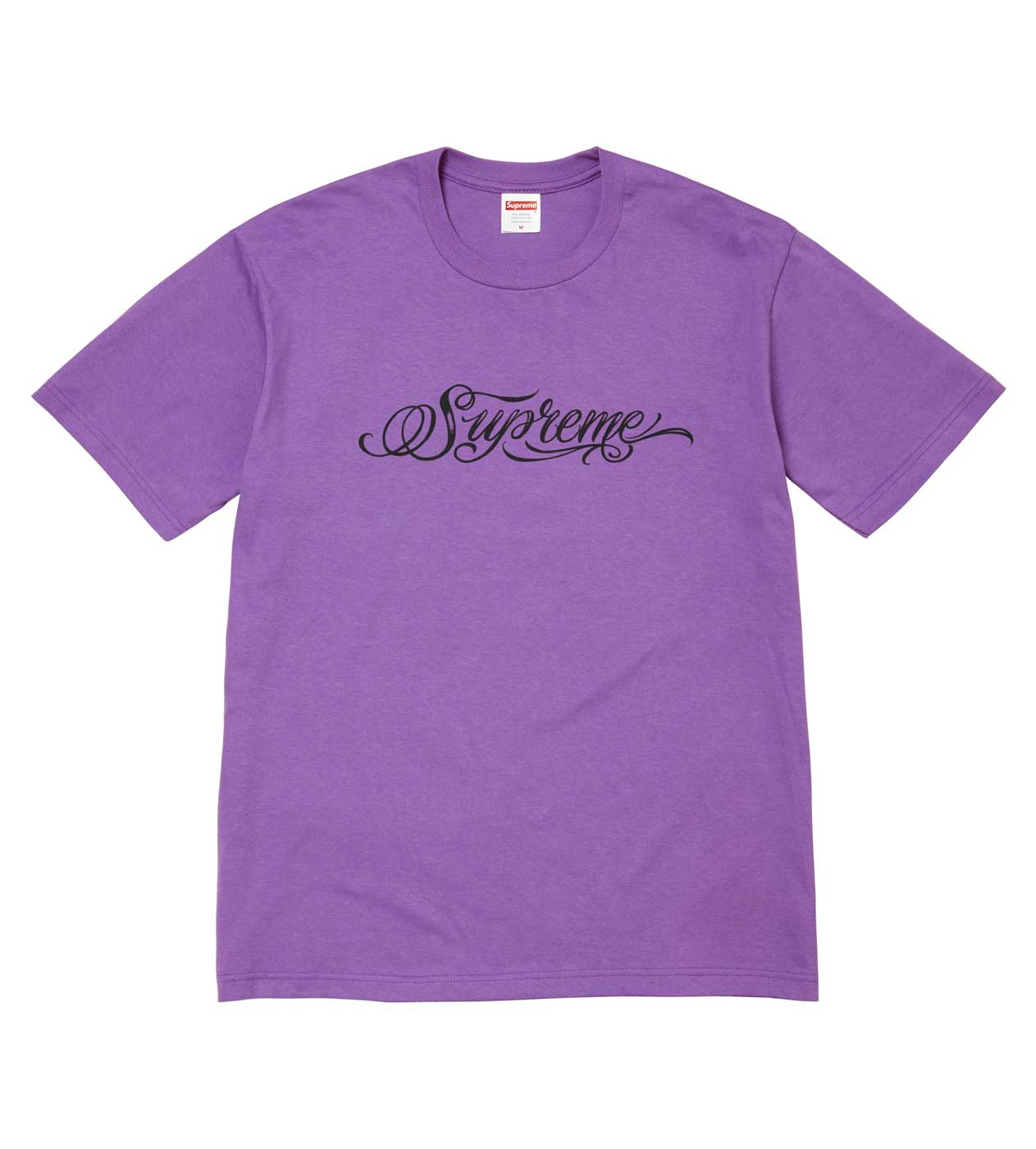 Supreme Script Tee Purple