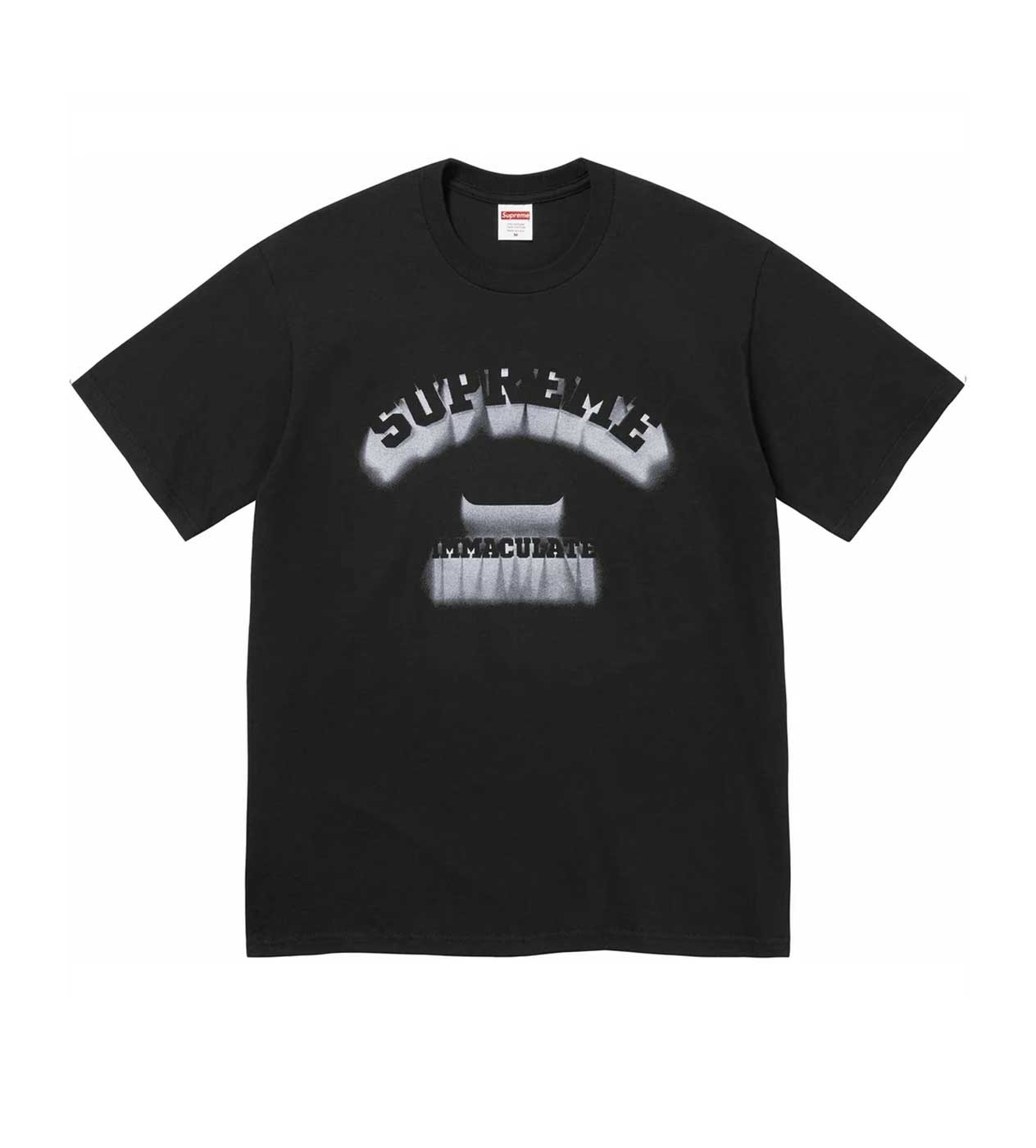 Supreme Shadow Tee Black front