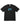 Supreme Sith Tee black, cotton tee with a small photo print of a hooded figure against a blue sky and the serif Supreme wordmark above, front view