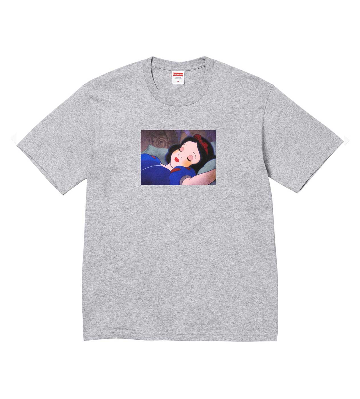 Supreme  White Tee グレー Supreme Snow White Tee Heather Grey – Restock AR