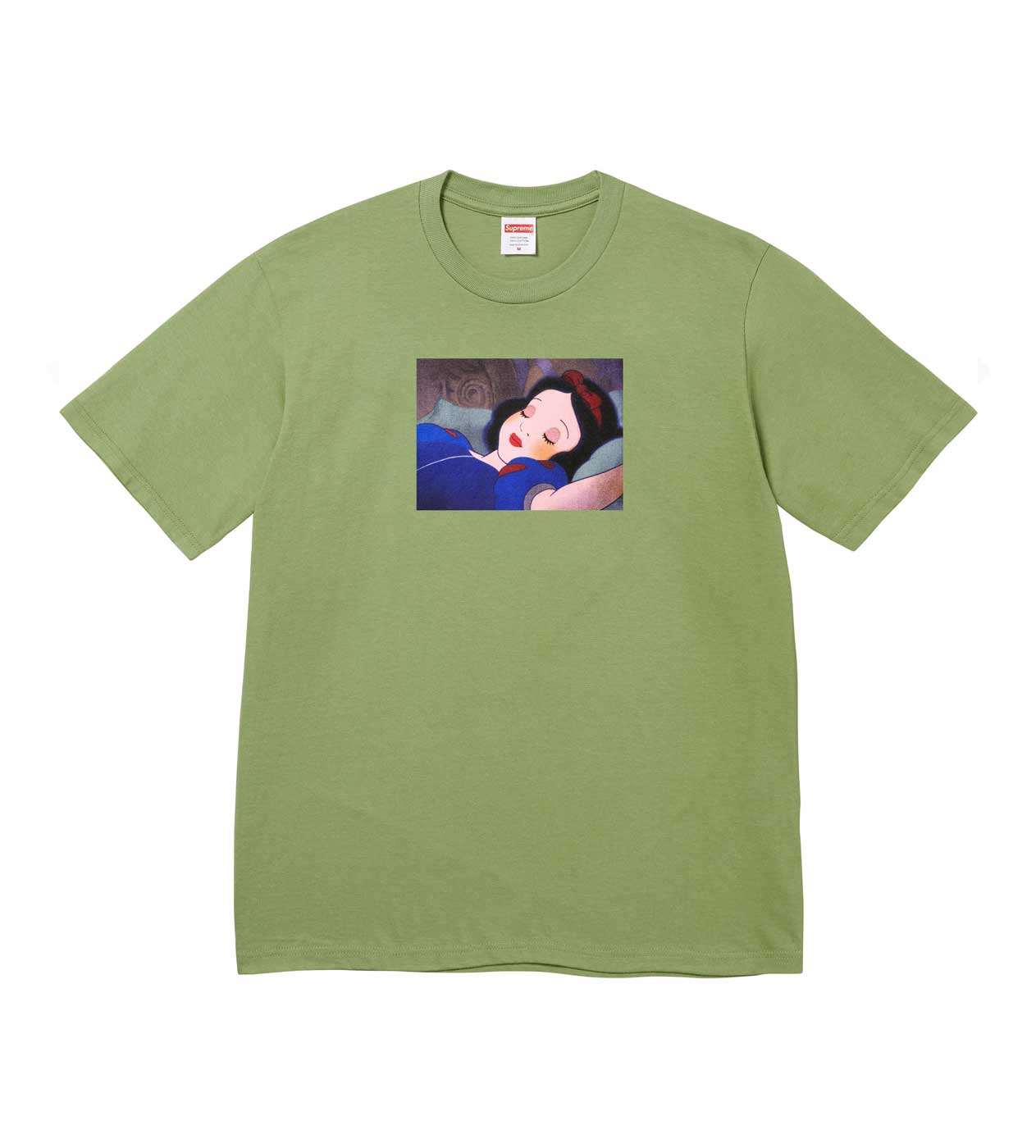 Supreme Snow White Tee Moss