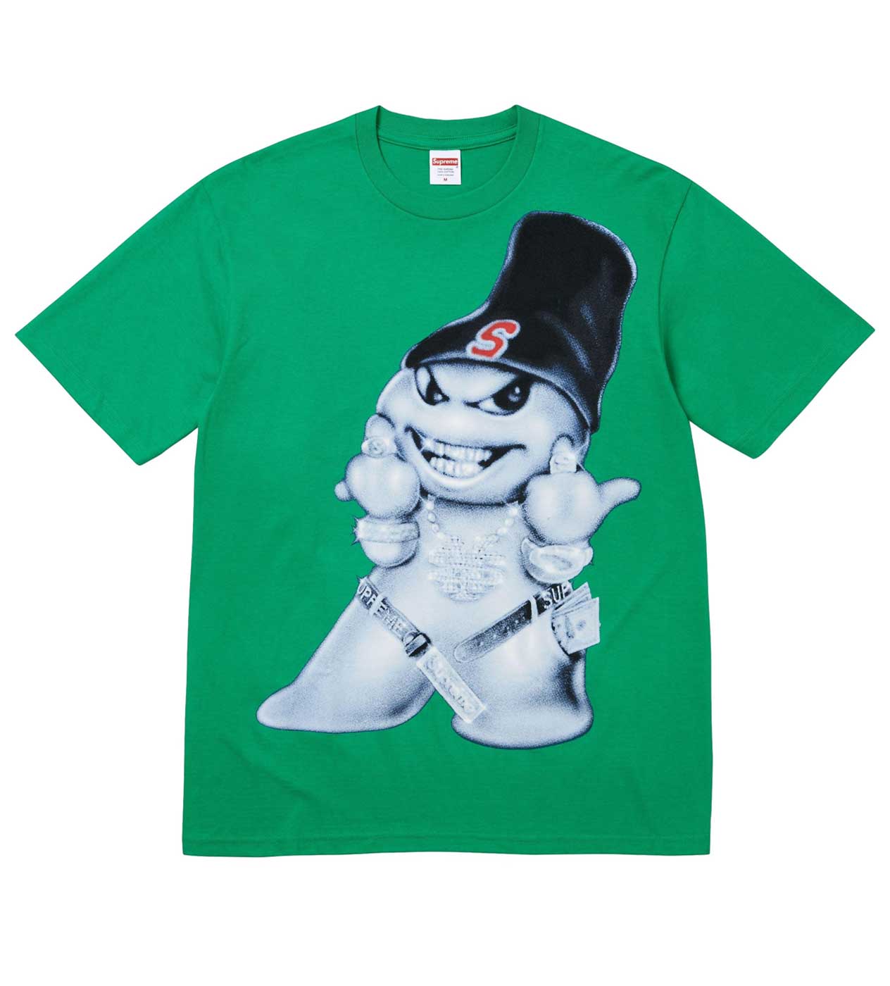 Supreme Snowman Tee Green
