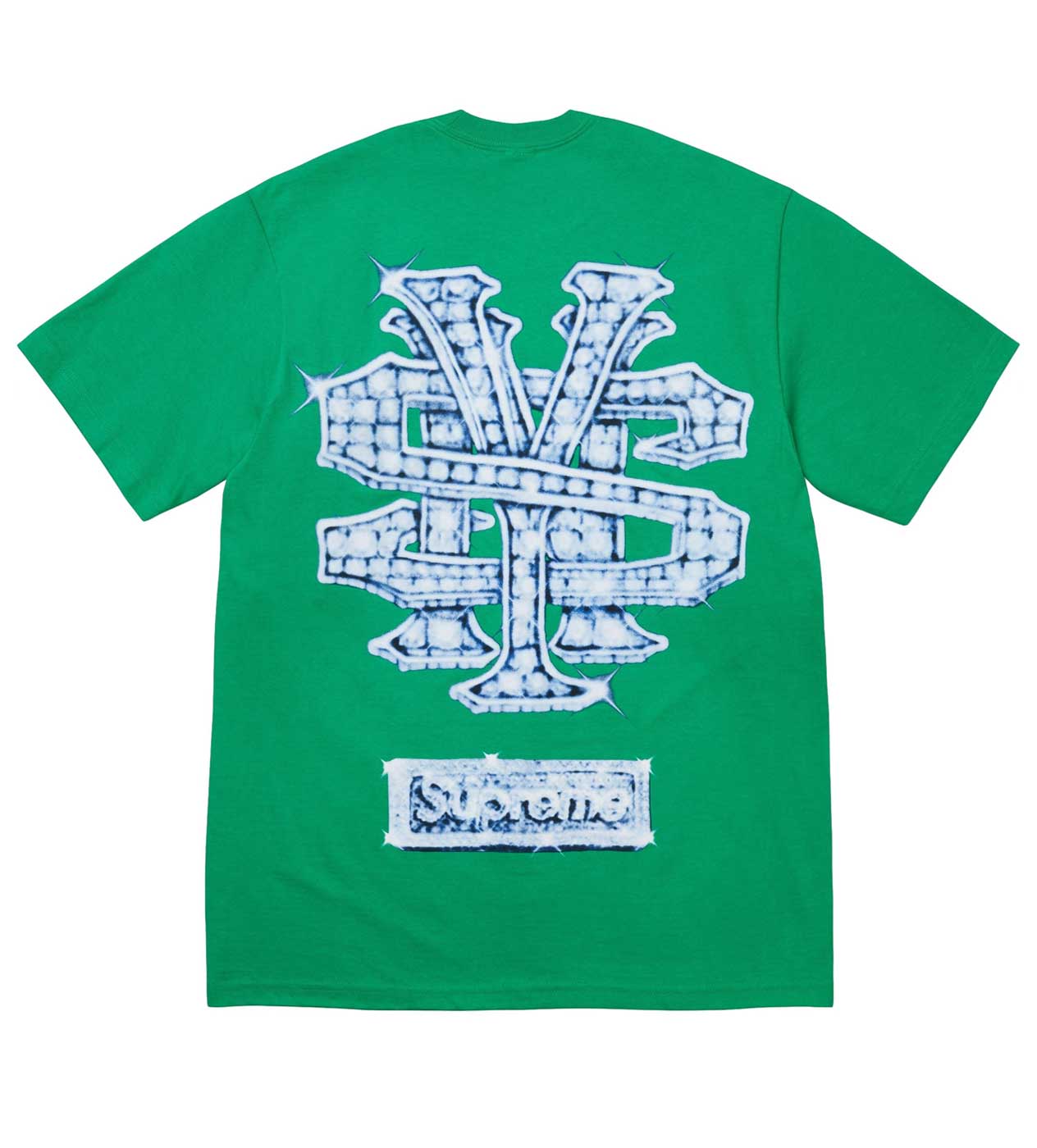 Supreme Snowman Tee Green