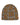 Supreme Spike Beanie grey, showing the spiked lettering and red Supreme tag, back view