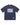 Supreme Stretch S/S Top navy, short-sleeve top with appliqué varsity SUPREME lettering, front view