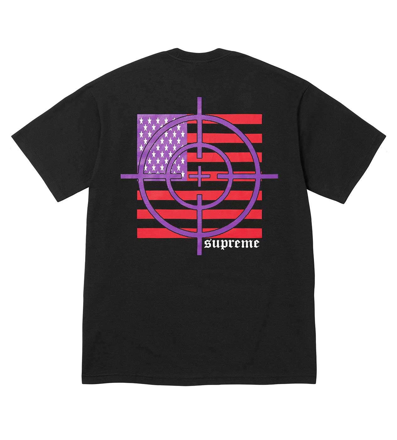 Supreme Target Tee Black