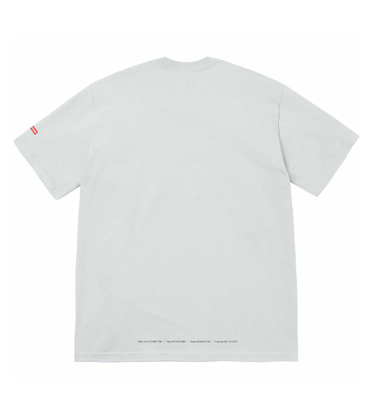 Supreme Tunnel Tee Grey back view