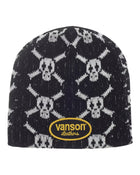 Supreme Vanson Skull Beanie Black