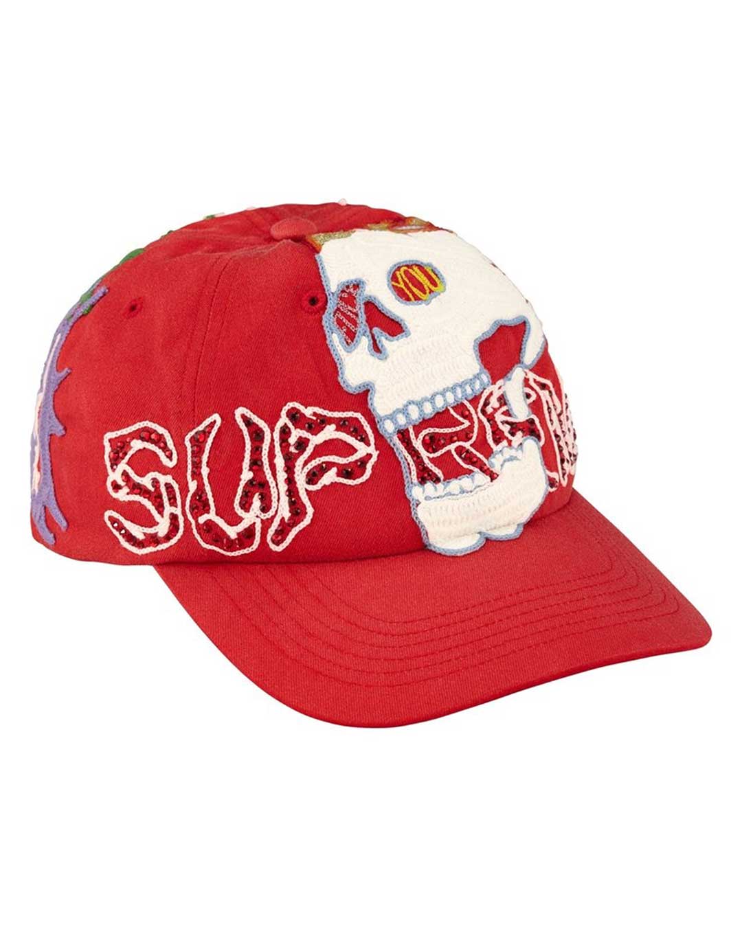 Supreme WFST 6 Panel Hat Red – Restock AR