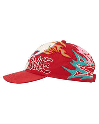 Supreme WFST 6 Panel Hat Red