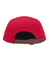 Supreme Washed Chino Twill Camp Cap Red