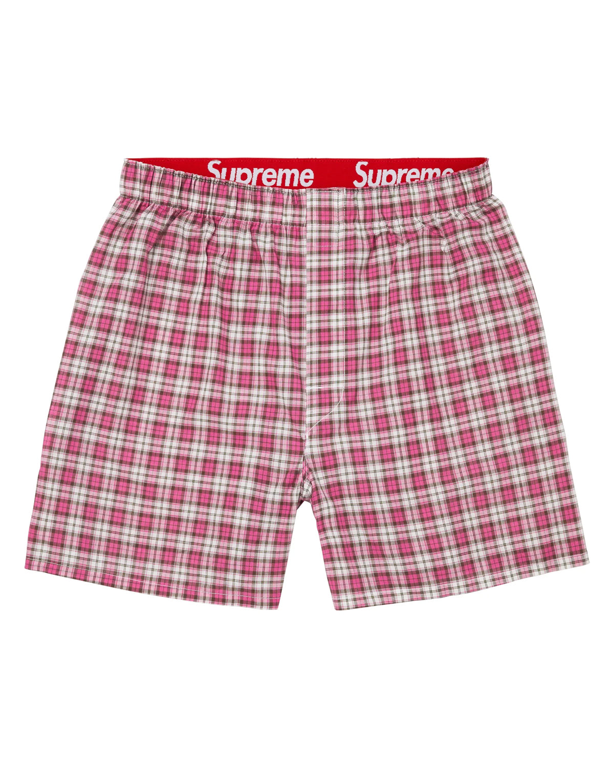 Supreme x Hanes Boxer Briefs Plaid (4 Pack)