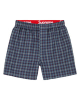 Supreme x Hanes Boxer Briefs Plaid (4 Pack)