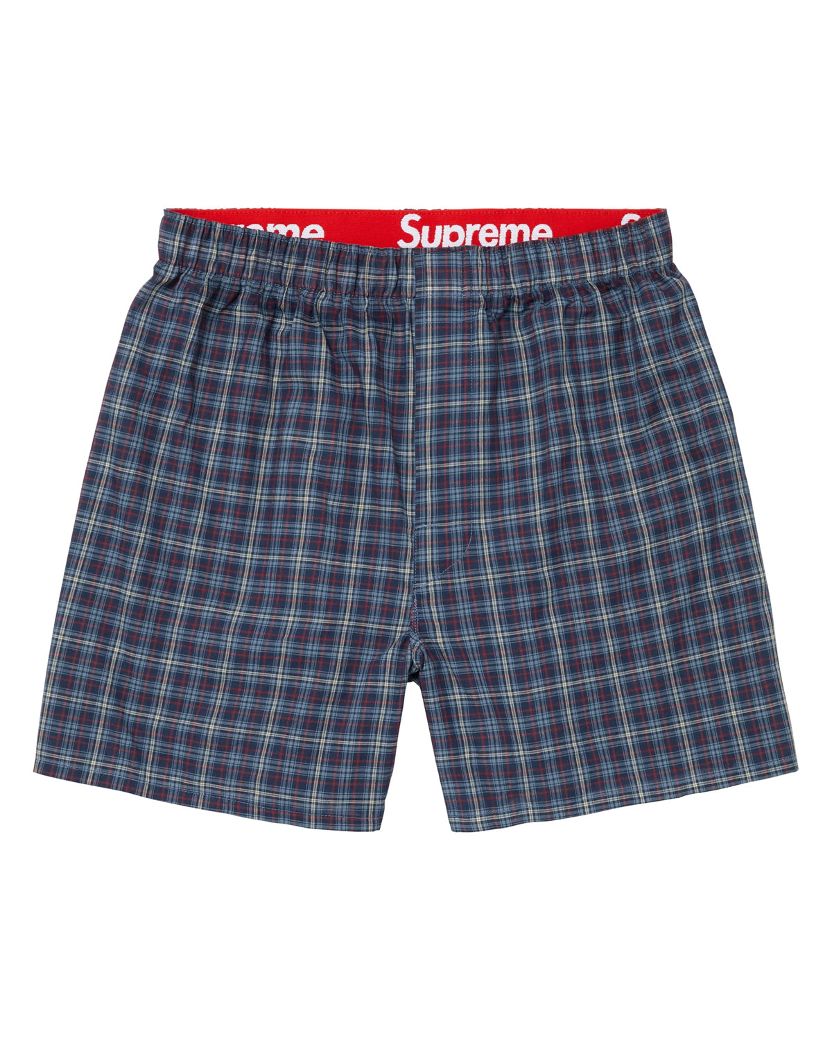 Supreme x Hanes Boxer Briefs Plaid (4 Pack)