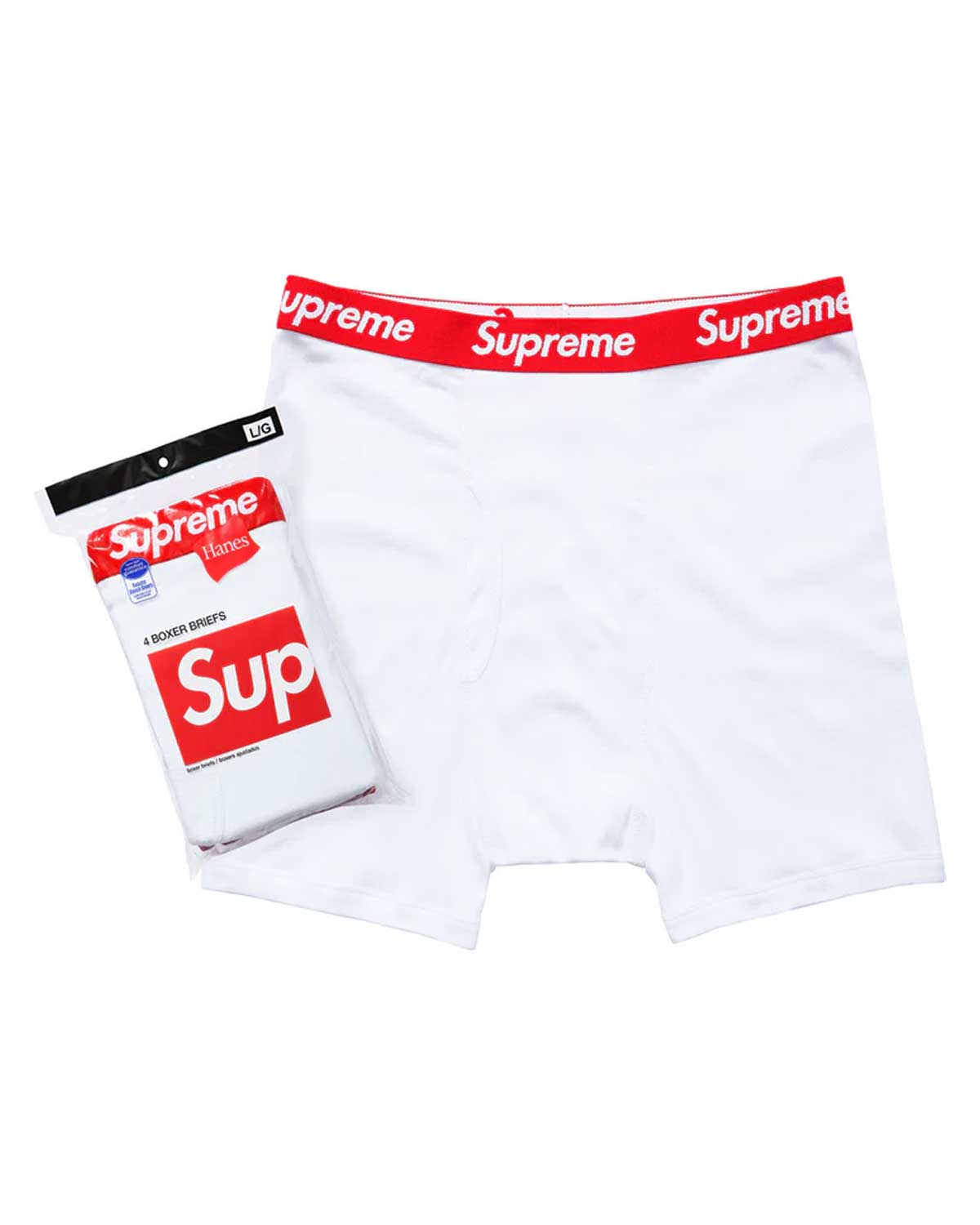 Supreme x Hanes Boxer Briefs Black (4-Pack) – Restock AR