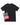 Supreme x Hanes Tagless Tee black 3 pack, plain black tee with red Supreme hem tab beside the retail pack, front view