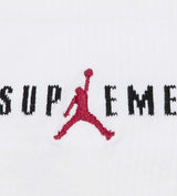 Supreme x Jordan Crew Socks White