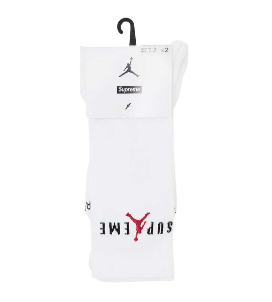 Supreme x Jordan Crew Socks White – Restock AR