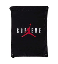 Supreme x Jordan Drawstring Bag Black