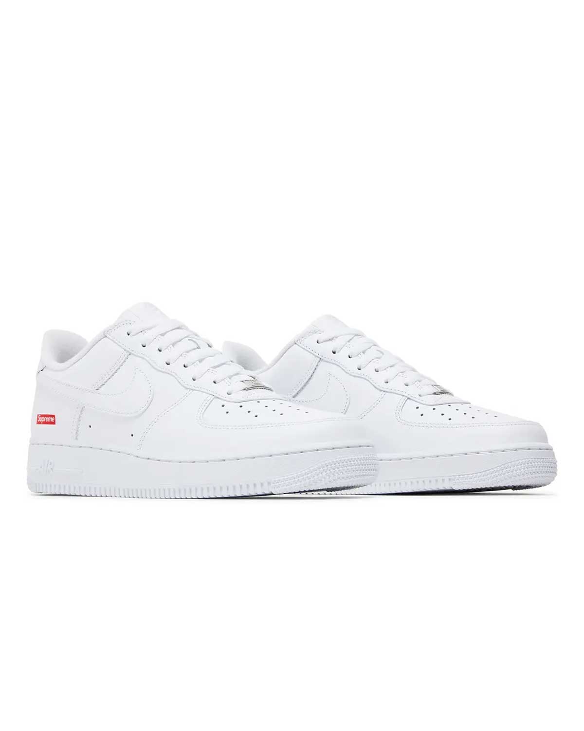 Supreme x Nike Air Force 1 Low Box Logo - White